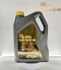 Масло моторное S-OIL 7 GOLD #9 C5/C6 0W20 4 л