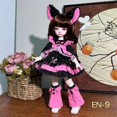 Платье для куклы BJD 1/6 Cloth, Only Clothes, Розовый, Унисекс, fit to 1/6 bjd