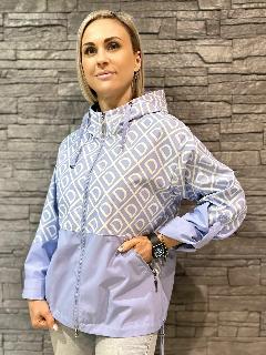 Куртка Maria Terra Весна-лето 2024, лавандовый; сирень; сиреневый, 46