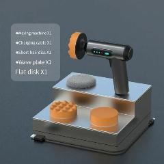 Машина шлифовальная полировальная , беспроводная KKMON Electric Polisher, черная, темно-серый