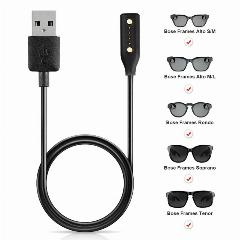 Bluetooth-кабель для очков с магнитным разъемом, 60 см, USB-шнур для зарядного устройства, совместимый с H8WD, черный