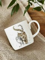 Кружка Royal Worcester "Feline Good Cat" кошки, костяной фарфор, 310мл — фото 2