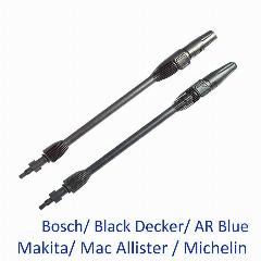 Комплект насадок TavZar на мойку Bosch/ Makita/ Black & Decker, грязевая и струйная насадка