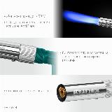 Газовая горелка KRAFTOOL KG-1000 с пьезоподжигом, на баллон с цанговым соединением, 1400C, зеленый, темно-зеленый — фото 3