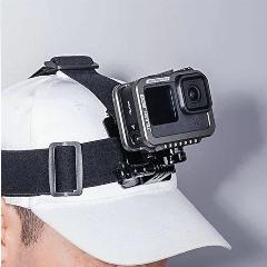 Крепление на голову TELESIN для экшн-камер GoPro/ Sjcam/ Eken, GP-HMS-T04, 250* 38*150
