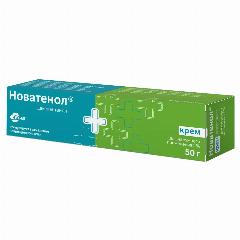 Новатенол крем для наружного применения 5 % 50 г 1 шт