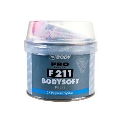 Шпатлевка BODY SOFT 211 250 гр 2000300050, желтый, среднезернистая