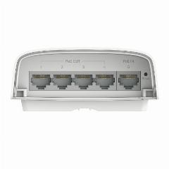 TP-Link SG2005P-PD Коммутатор Smart линейки Omada с 5 гигабитными портами (1 порт с входящим PoE++, 4 порта с исходящим PoE+), 8192