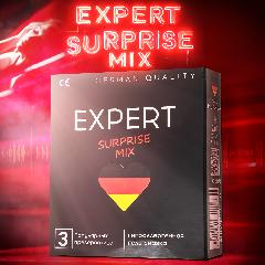 EXPERT презервативы ассорти видов, микс сюрприз, surprise mix, разноцветный