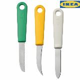 Набор ножей для овощей 3шт IKEA UPPFYLLD (икеа уппфиллд), разноцветный — фото 2
