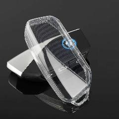 Чехол MyPads M-267890 для прозрачного корпуса для автомобильного ключа BMW нового 735i 740i i7 iX X7 XM, прозрачный БМВ, бесцветный