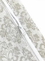 Пододеяльник Milky Garden "Classic" 145х215 см 1.5-спальное, на молнии, сатин, хлопок 100%, бежевый;белый, 145 х 215 — фото 4