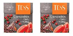 Tess Чай травяной Cosmopolitan Party, 20 пирамидок по 1,8 г, 2 уп