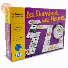 LES DOMINOS DES HEURES (A1-A2) / Обучающая игра на французском "Время"