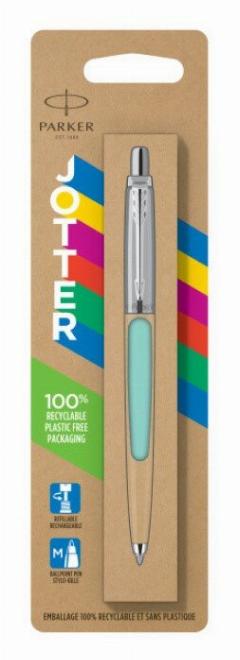 Ручка шариковая Parker Jotter Originals Mint, стержень: M, цвет чернил: blue 2123466, cиний, мятный