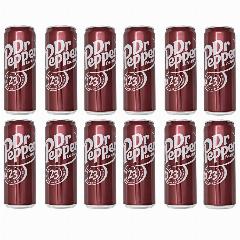 Газированный напиток Dr Pepper Classic / Лимонад Доктор Пеппер Классик 330 мл*12 шт (Польша)