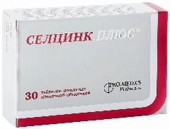 Селцинк плюс таб. п/о, 30 шт.