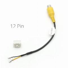 Универсальный DIY 12-контактный RCA аудио-видео жгут проводов CCD AUX AV вход кабеля адаптер проводки разъем Android автомобильный радиоприемник, 12Pin RCA, 20cm