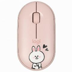 Мышь беспроводная Logitech Pebble M350 910-005782 розовый