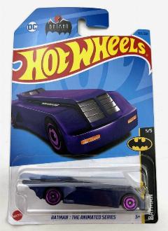 Hot Wheels Машинка базовой коллекции BATMAN: THE ANIMATED SERIES сиреневая 5785/HKH00