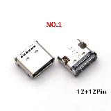 Разъемы USB 3.1 Type C 6 12 24 Pin SMT YOU KAI DA, no.7 — фото 3