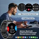 Умные часы для мужчин, Мужские наручные часы, GPS-трекер, аккумулятор 300 мАч, сверхдлинный режим ожидания, компас, Bluetooth-вызов, 260, 47 мм — фото 4