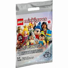 Минифигурка LEGO 71038 Minifigures Disney 100 Years, 1шт в упаковке (1 случайная фигурка), разноцветный