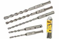 Набор буров DeWALT DTS-plus DT60301-QZ, для бетона/кирпича/камня, 5x160мм, 5шт