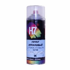 Грунт для точечного ремонта H7 Spot Primer 1К серый акриловый аэрозоль 520мл H7 380341 | цена за 1 шт