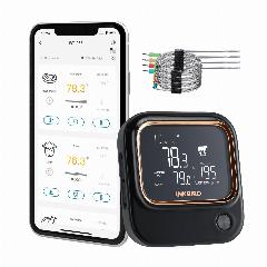 INKBIRD IBT-26S Термометр для барбекю, 4 probes 5g