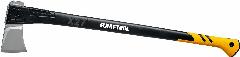 Топор-колун KRAFTOOL 2800 г кованая голова армированный нейлон рукоятка 920 мм FixBelt X-Fiber PolarTech морозоустойчивость -30С, желтый