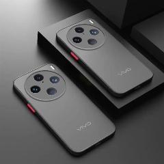 Чехол для VIVO X200 X 200 Pro Mini x200pro, матовые чехлы для телефонов, чехол X100S X100 S, ультра противоударный бампер, чехлы Shockpro, black