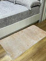 Коврик прикроватный пушистый "Puffy" 60х110 см, цвет тёмно-бежевый, dark beige — фото 4