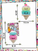 Флаффи Стаффиз Игровой набор Мороженое Рожок Мягкая игрушка Fluffie Stuffiez — фото 4