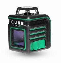 Лазерный уровень ADA CUBE 360 GREEN Basic Edition (А00672), зеленый, зеленый, черный