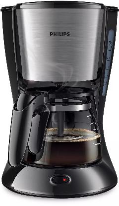 Кофеварка капельная Philips HD7435/20 серебристый/черный