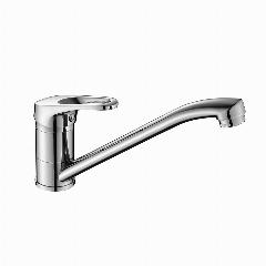 Смеситель для кухни с поворотным изливом Decoroom DR21018, хром