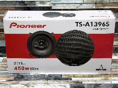 Автомобильные динамики Pioneer "TS-A1396", 13 См (5 Дюйм.), 450 Вт, Комплект из 2 штук, Коаксиальная акустика 2-х полосная, С защитными сетками, черный