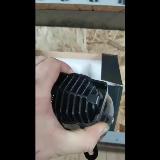 Противотуманные линзованные светодиодные фары 100W / LED модули в ПТФ Комплект 2шт. / Лада Приора / Газель / Шевроле Нива., черный, черный матовый — фото 2