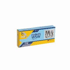 Галогеновые Лампы Clearlight W5W, 10шт./уп, 5Вт, 12В, для авто, 3000 K