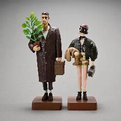 Фигурка Леон и Матильда из фильма Леон (Leon: The Professional) 17 и 15 см