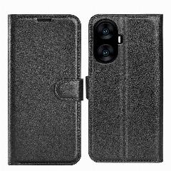 Чехол-книжка PRESTIGE с функцией подставки для Realme C55 (черный)