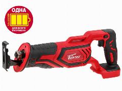 Аккумуляторная сабельная пила WORTEX CSR 1118 E в коробке, красный, черный
