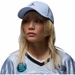 Бейсболка NIKE Jordan Rise Structured Metal Jumpman Hat для мужчин, голубой