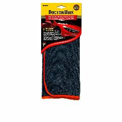 Микрофибра для сушки и финишной обработки 50x70см DoctorWax DW9918S 1шт, серый
