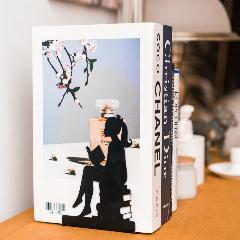 Ограничитель для книг и учебников, комплект 2 шт. черный 705-016B