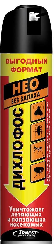 НЕО Дихлофос без запаха 600 мл, красный/желтый/черный