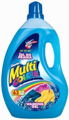 Clovin Multi Color Гель для стирки цветных тканей с ланолином 2,2 кг на 63 стирки
