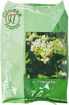 Семена сидератов Гречиха 0.5 кг Престиж семена