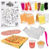 Набор Slime лаборатория Funny Kitchen Pizza set SS500-40214 — фото 2